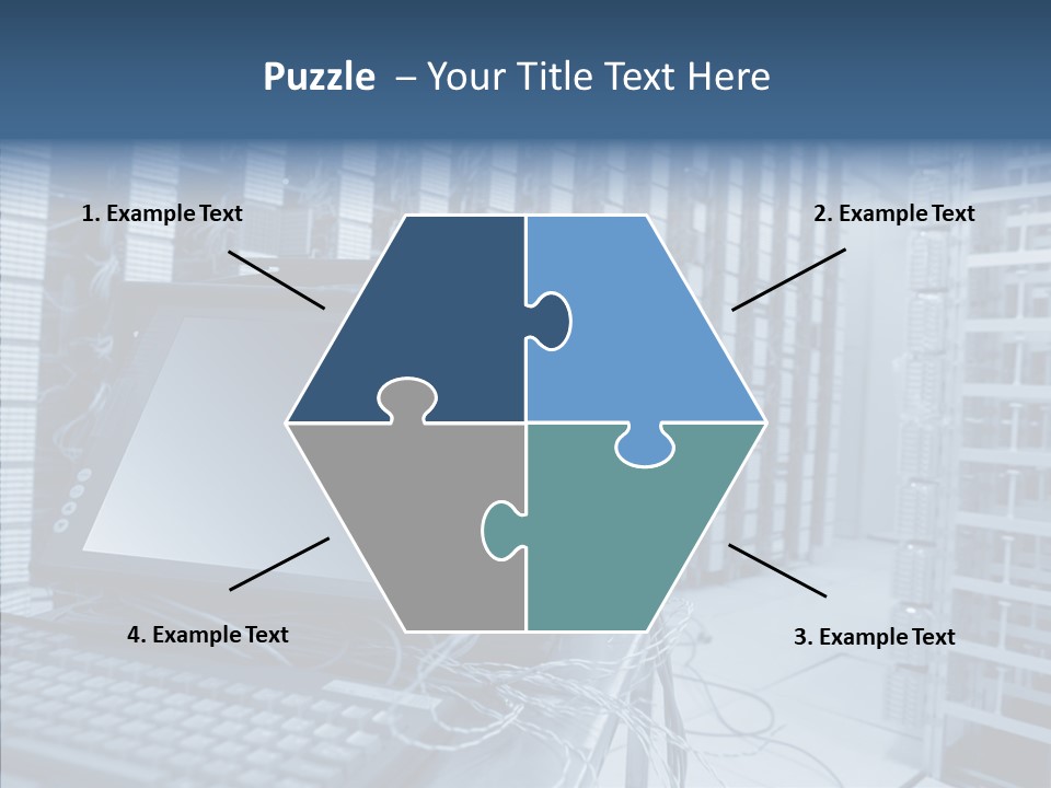 Indoors Center Intel PowerPoint Template