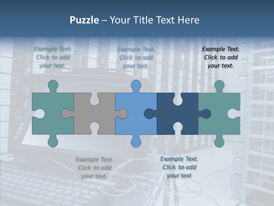 Indoors Center Intel PowerPoint Template