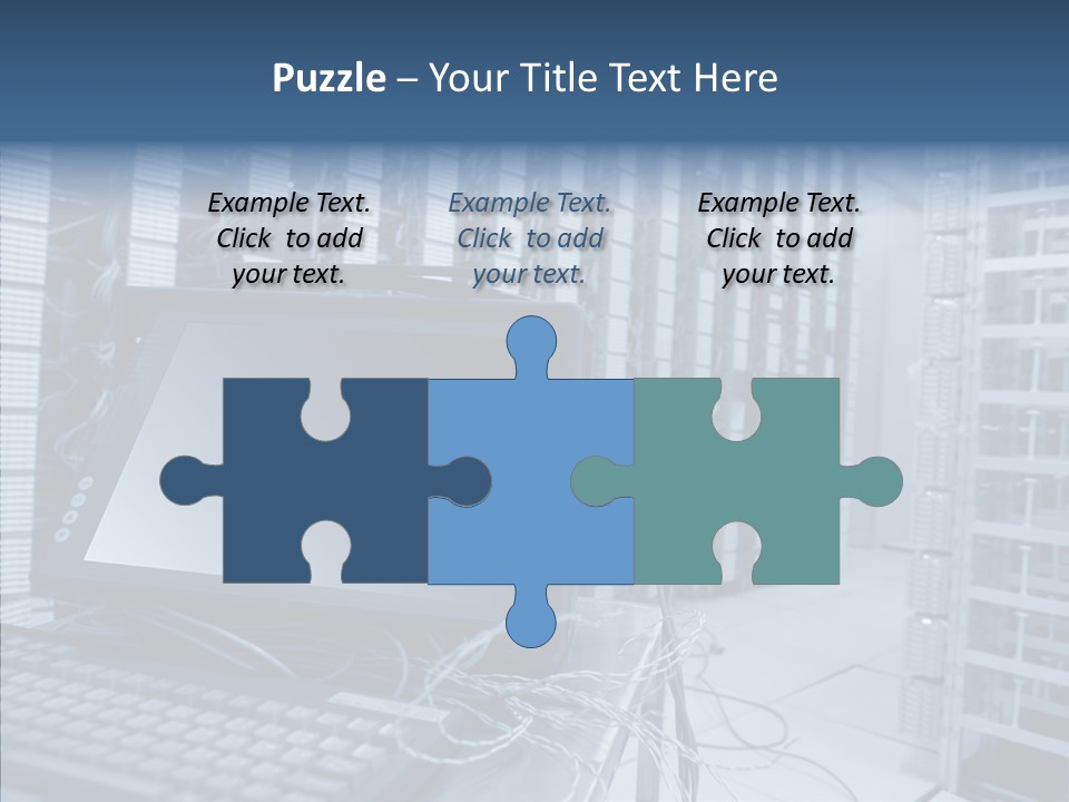 Indoors Center Intel PowerPoint Template
