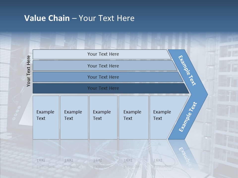 Indoors Center Intel PowerPoint Template