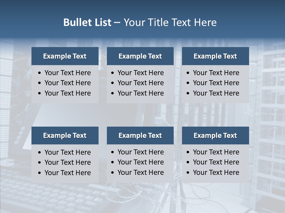 Indoors Center Intel PowerPoint Template