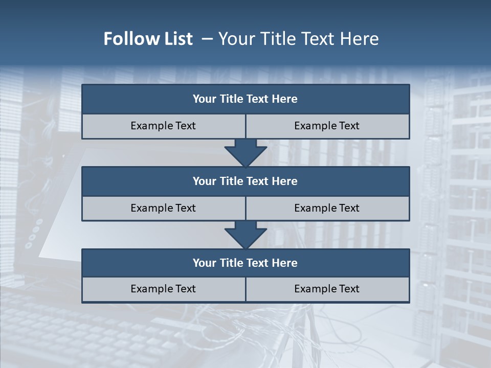 Indoors Center Intel PowerPoint Template