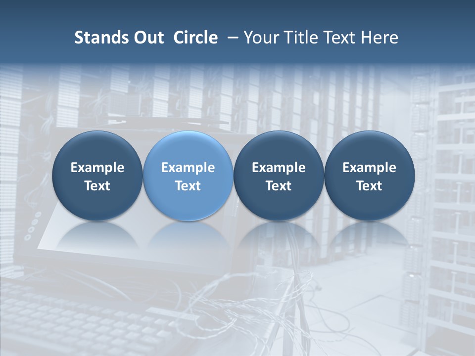 Indoors Center Intel PowerPoint Template
