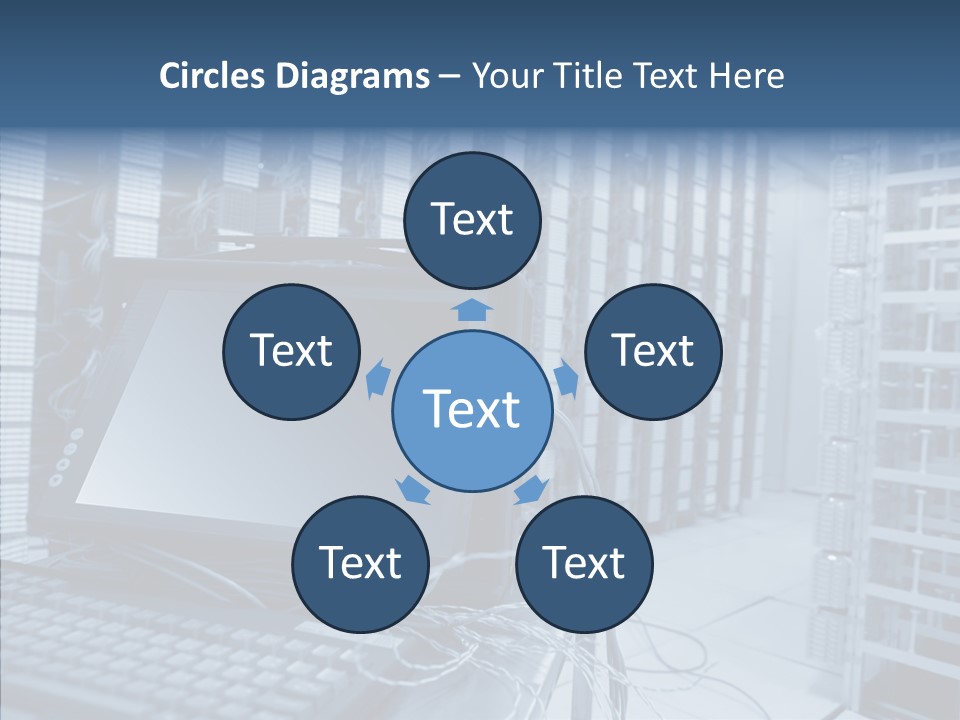 Indoors Center Intel PowerPoint Template