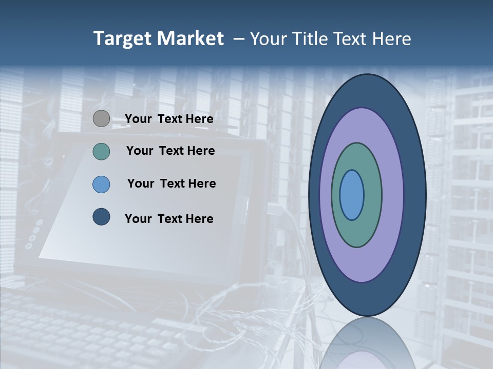 Indoors Center Intel PowerPoint Template