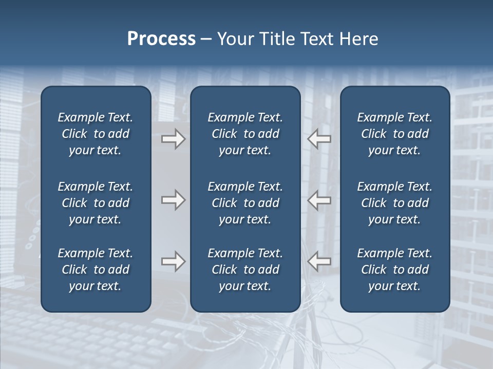Indoors Center Intel PowerPoint Template