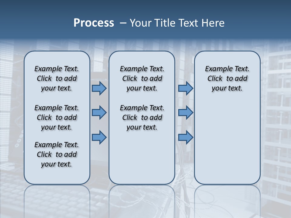 Indoors Center Intel PowerPoint Template