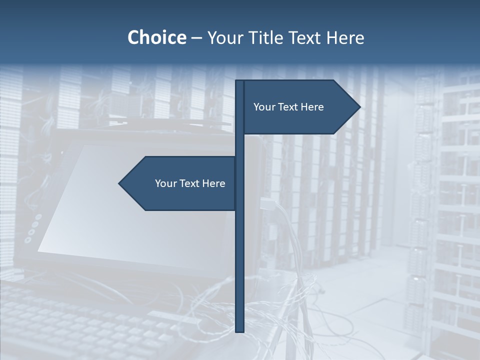 Indoors Center Intel PowerPoint Template