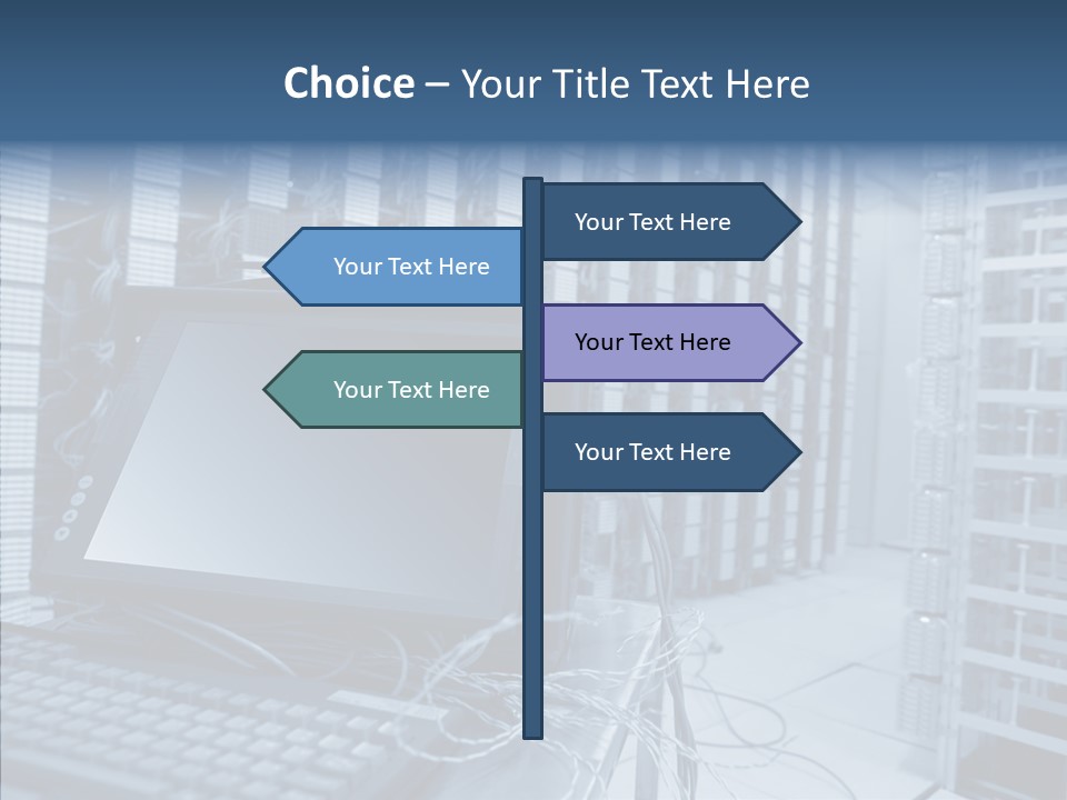 Indoors Center Intel PowerPoint Template