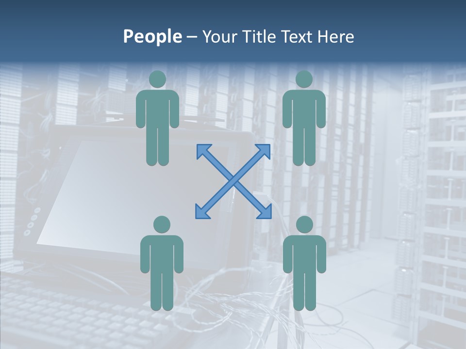 Indoors Center Intel PowerPoint Template