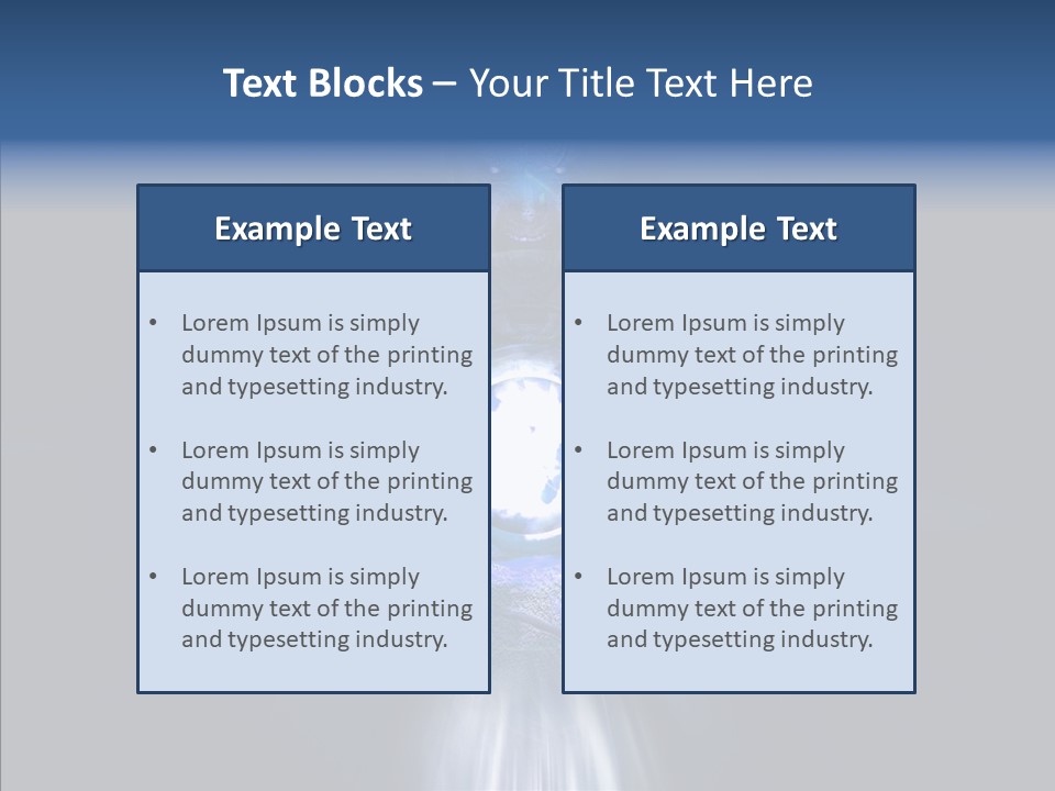 Light Spell Hero PowerPoint Template