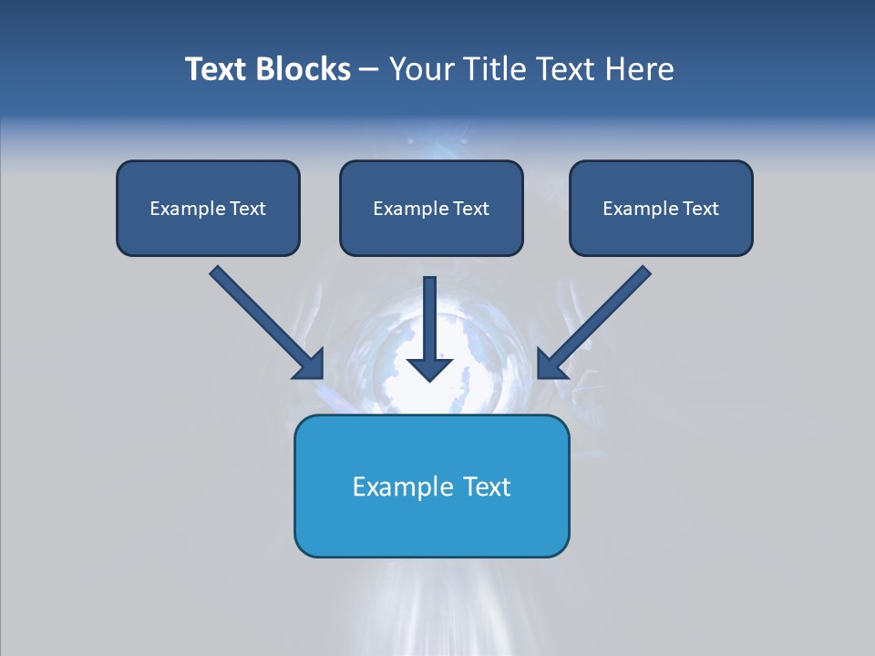Light Spell Hero PowerPoint Template