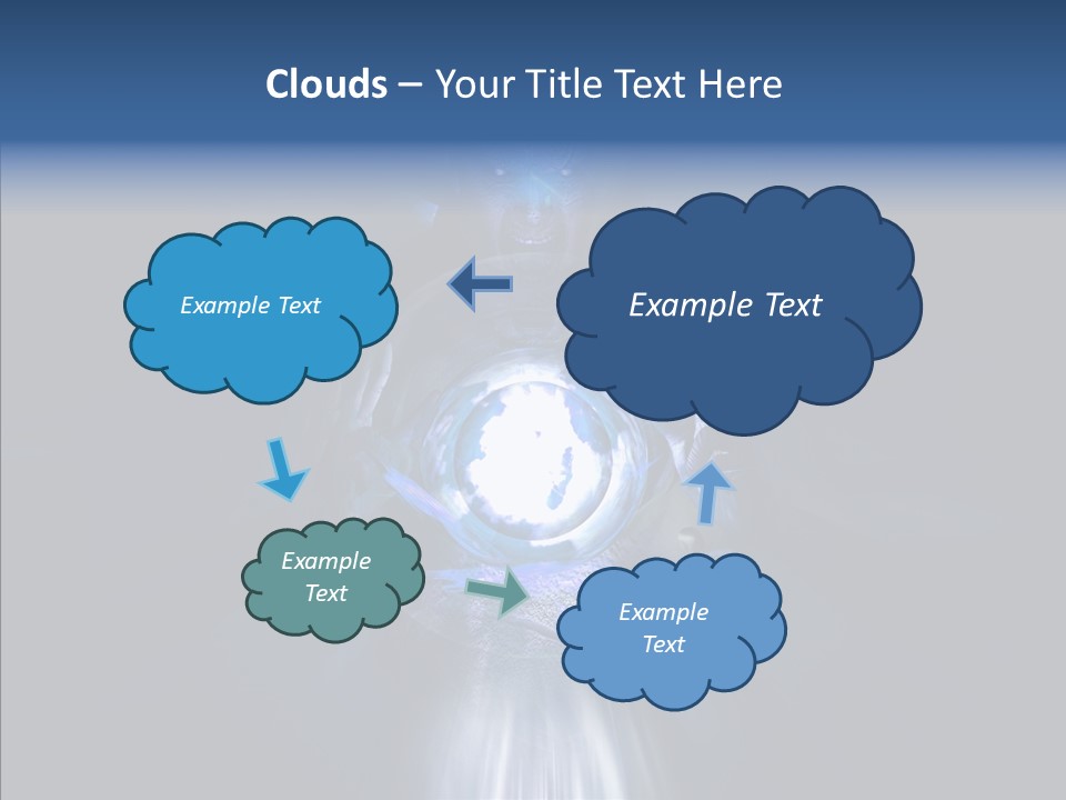 Light Spell Hero PowerPoint Template