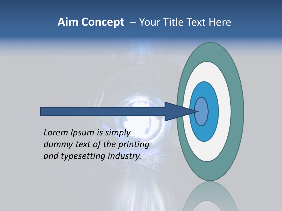 Light Spell Hero PowerPoint Template