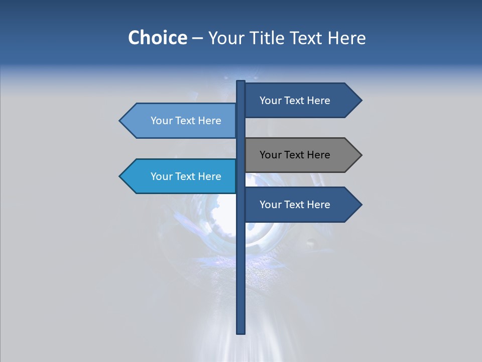 Light Spell Hero PowerPoint Template
