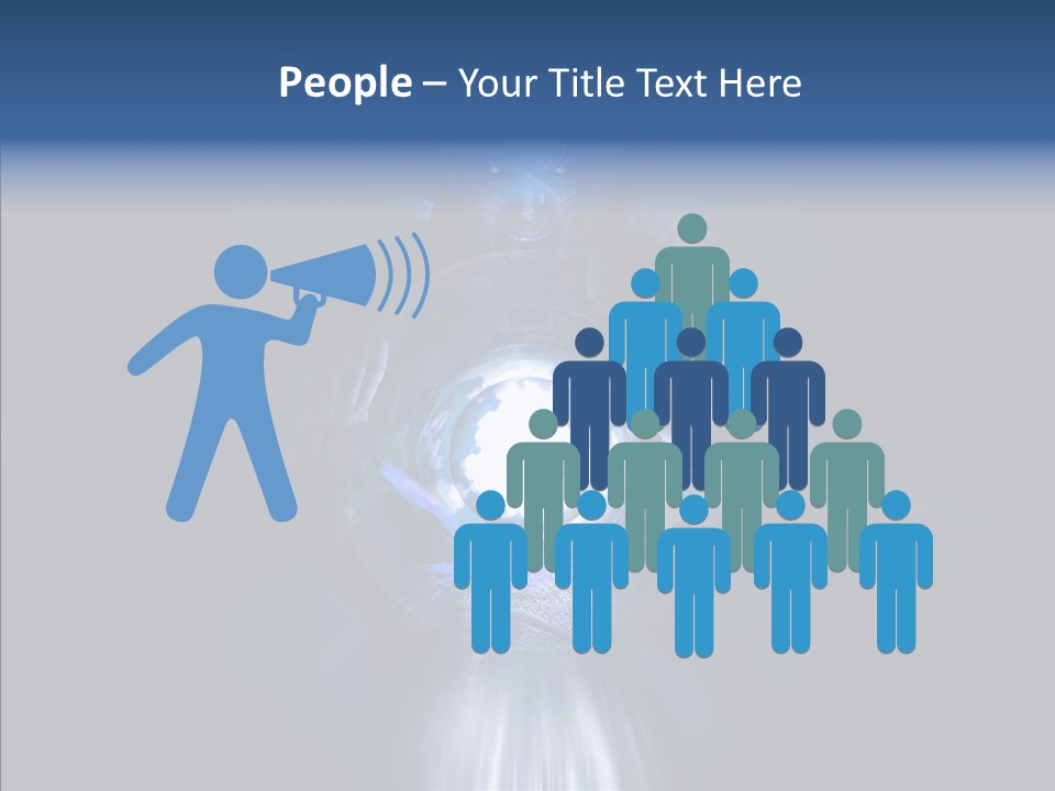 Light Spell Hero PowerPoint Template