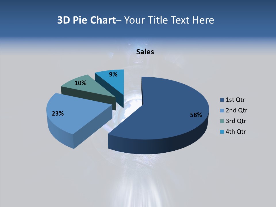 Light Spell Hero PowerPoint Template