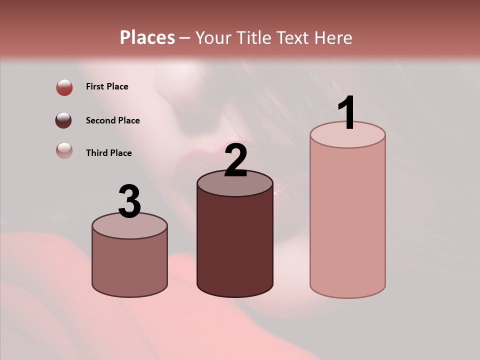 Expression Vogue Model PowerPoint Template