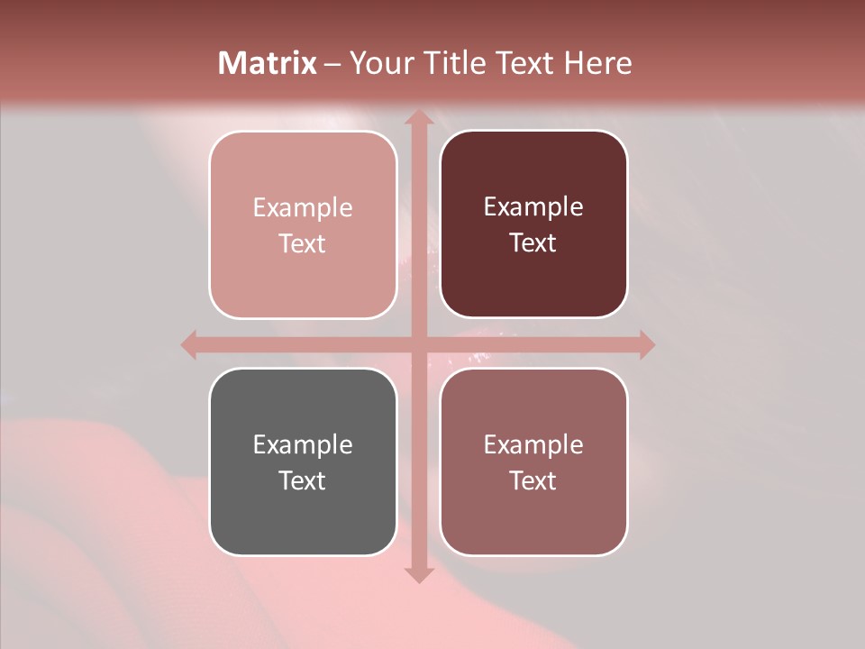 Expression Vogue Model PowerPoint Template