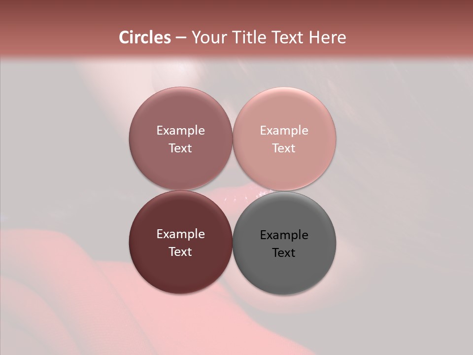 Expression Vogue Model PowerPoint Template