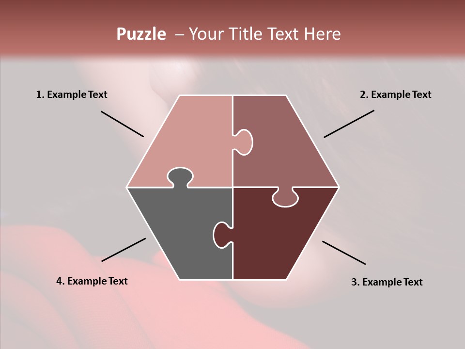 Expression Vogue Model PowerPoint Template