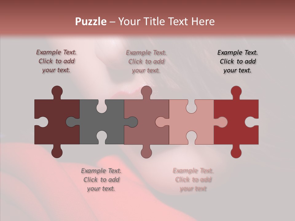 Expression Vogue Model PowerPoint Template