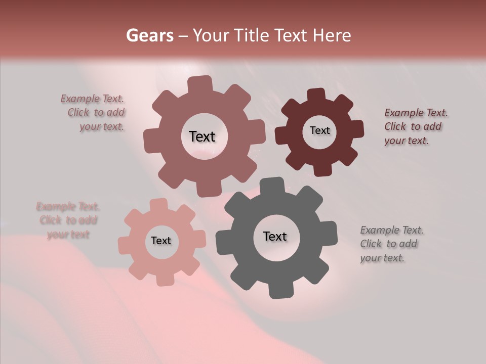 Expression Vogue Model PowerPoint Template