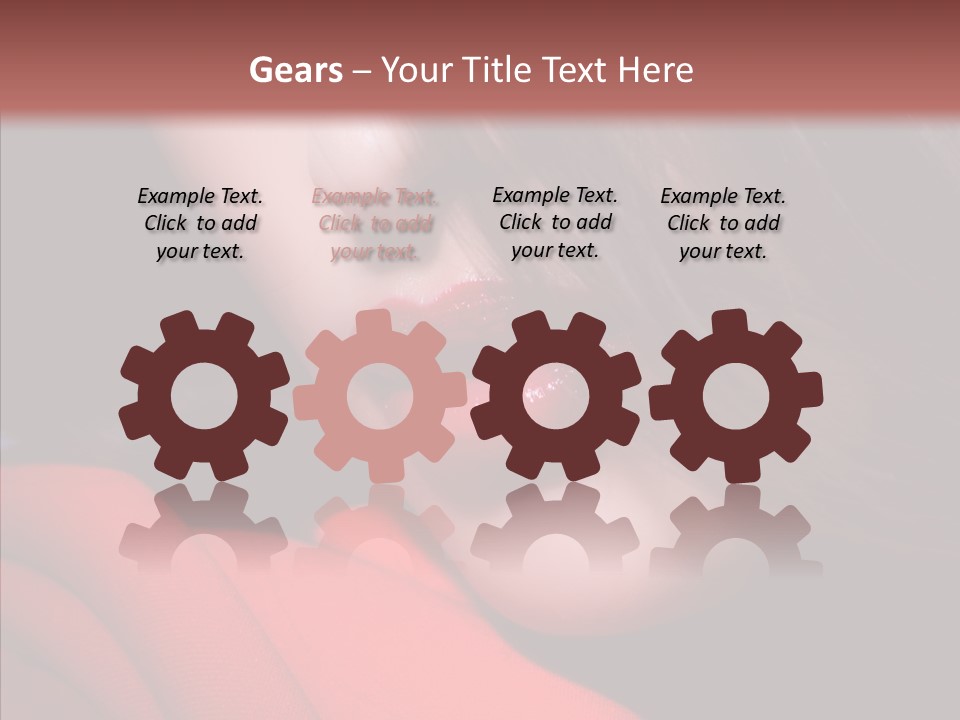 Expression Vogue Model PowerPoint Template