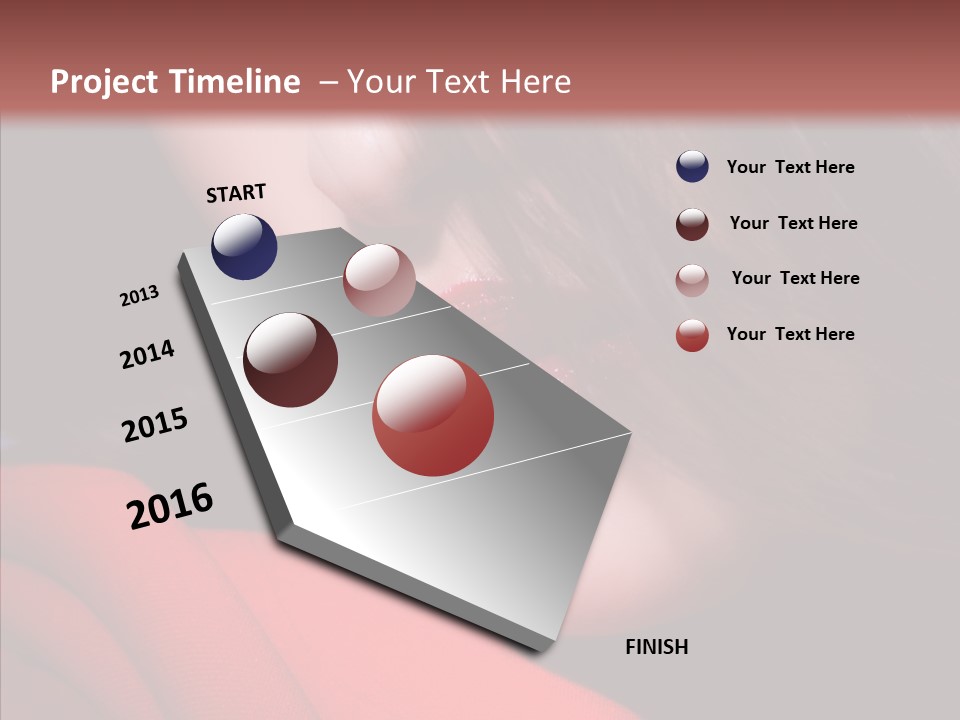 Expression Vogue Model PowerPoint Template