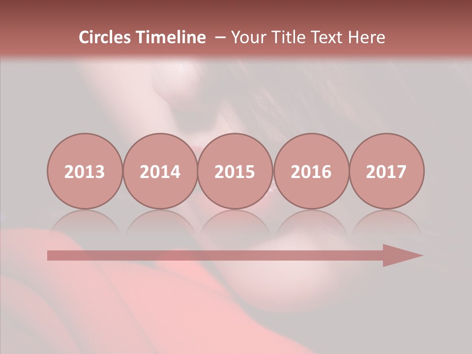 Expression Vogue Model PowerPoint Template