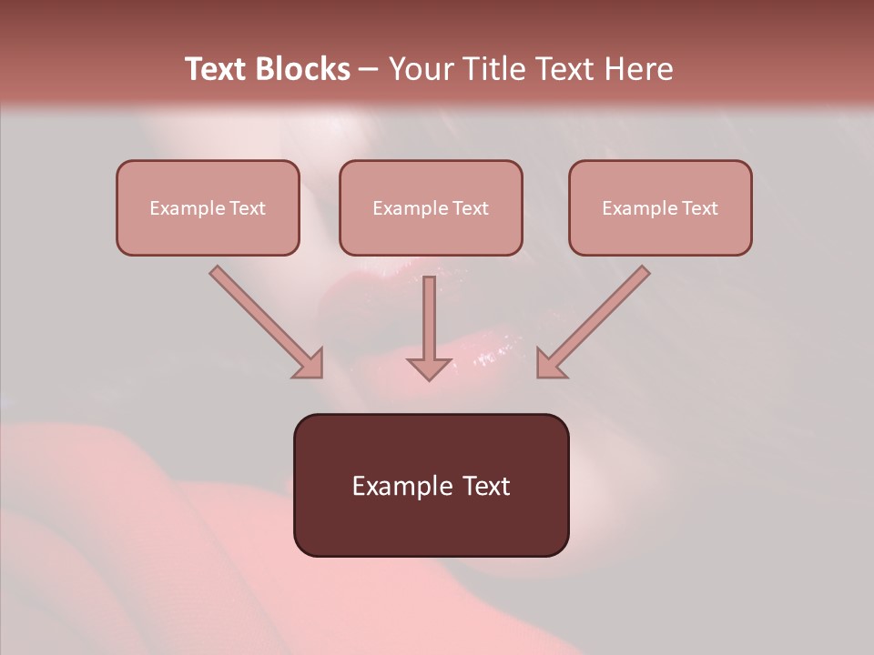 Expression Vogue Model PowerPoint Template
