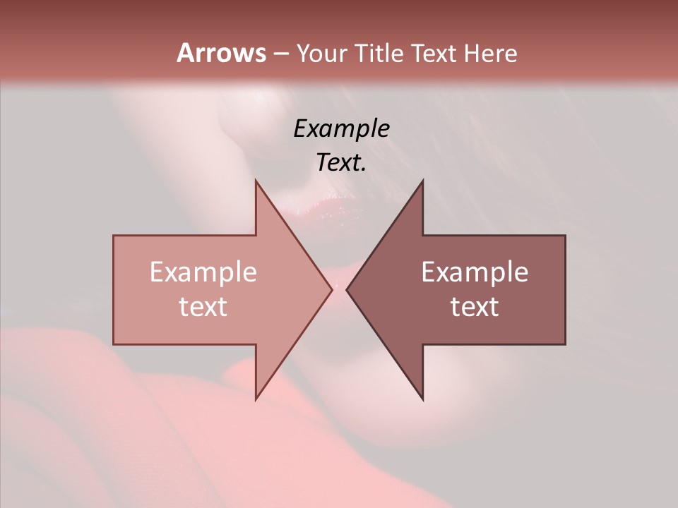 Expression Vogue Model PowerPoint Template