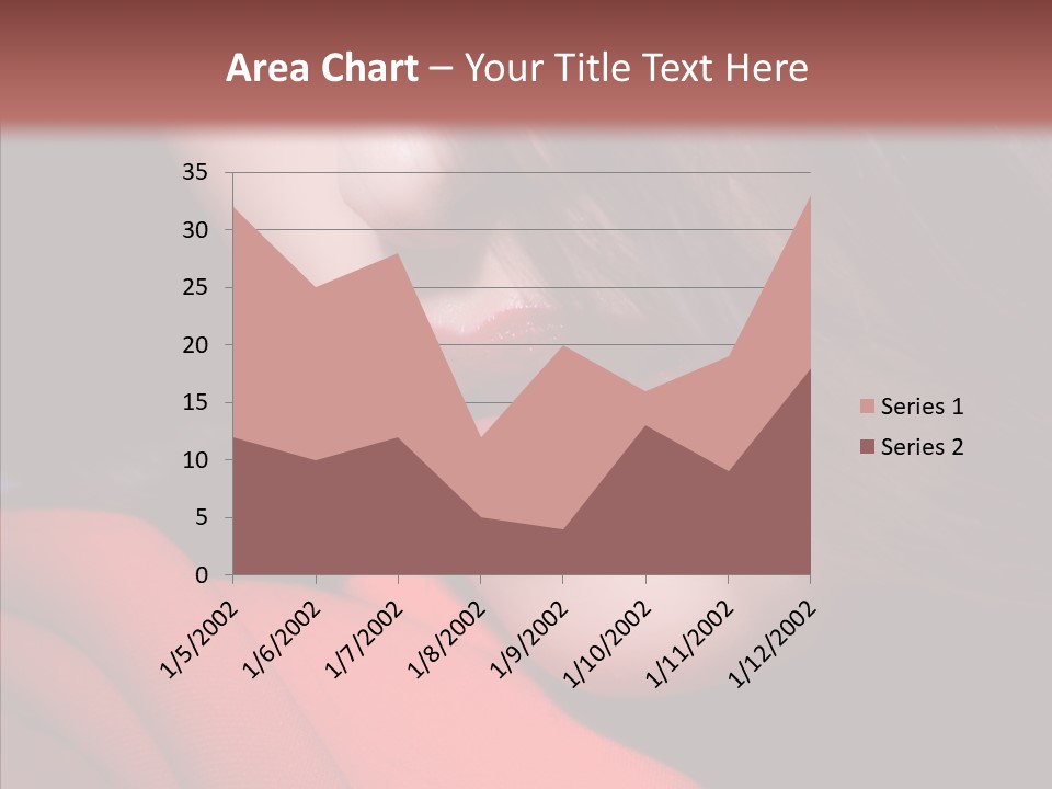 Expression Vogue Model PowerPoint Template