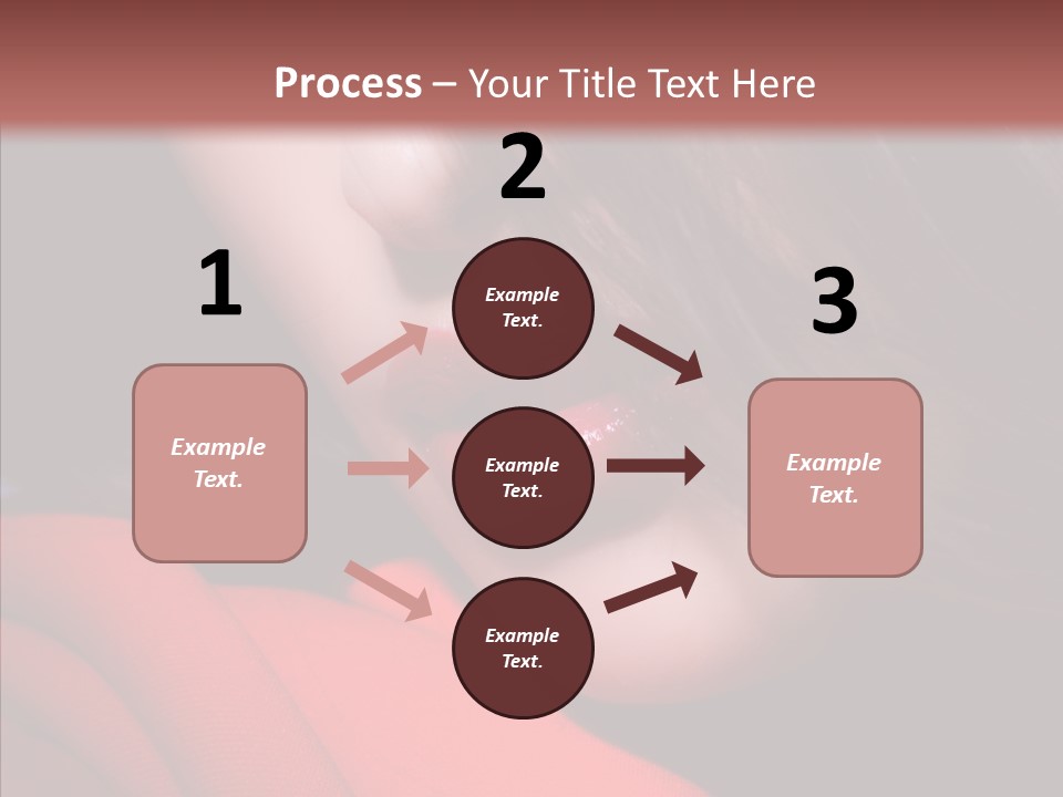 Expression Vogue Model PowerPoint Template
