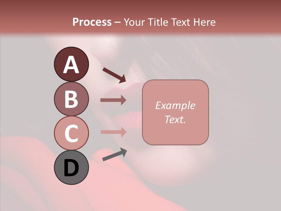 Expression Vogue Model PowerPoint Template