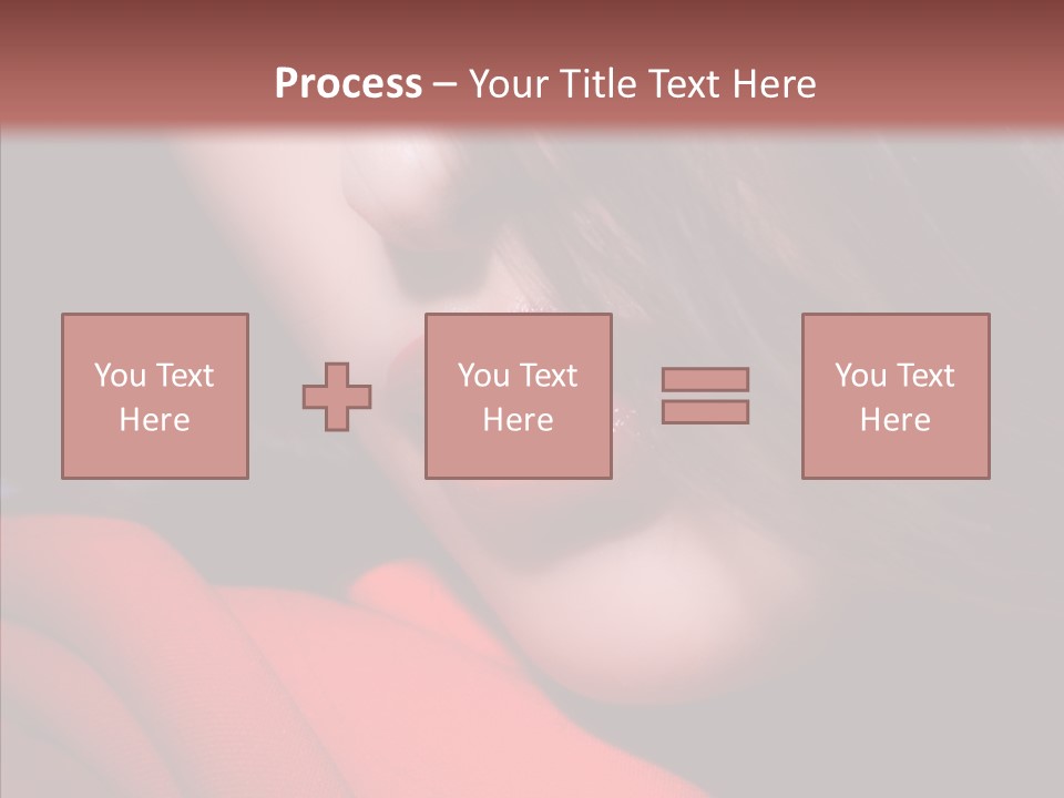 Expression Vogue Model PowerPoint Template