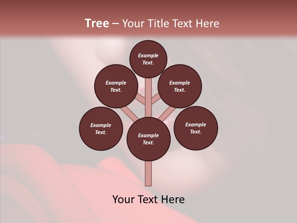 Expression Vogue Model PowerPoint Template