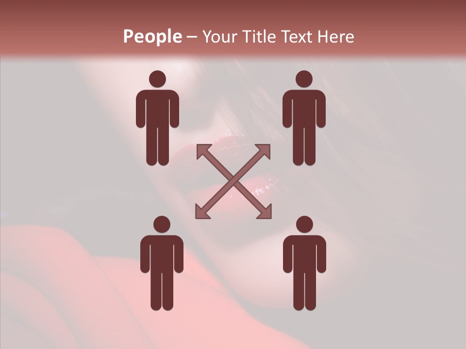 Expression Vogue Model PowerPoint Template