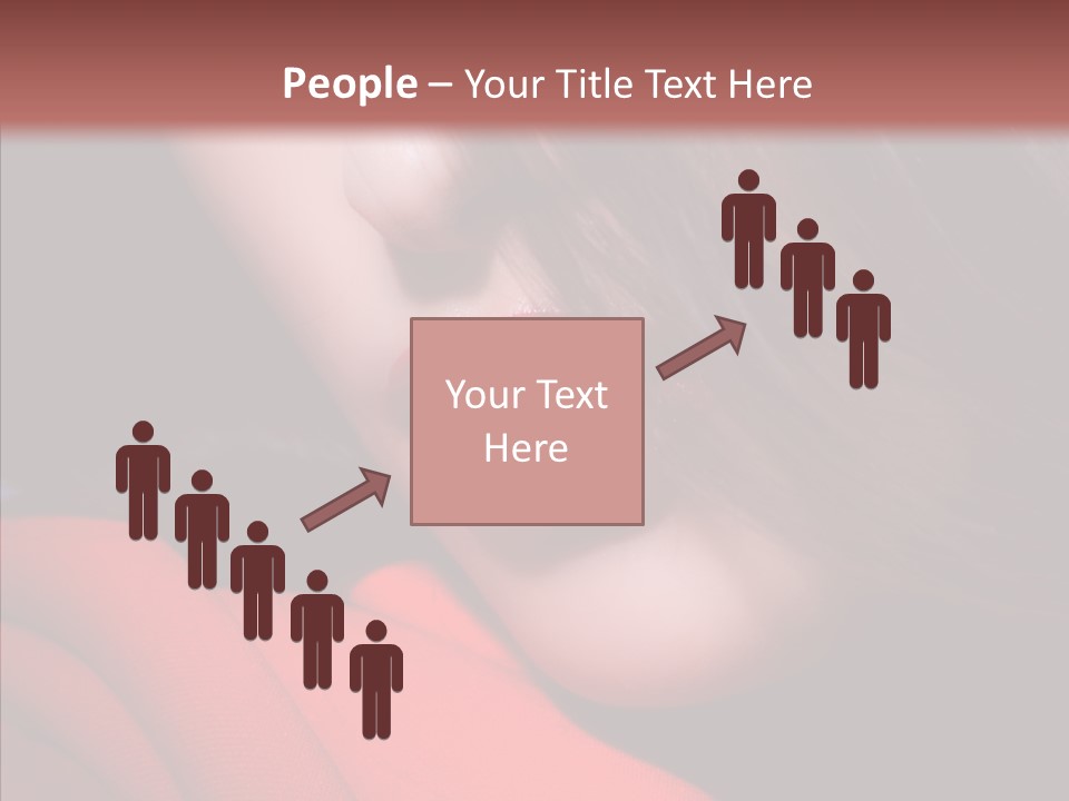 Expression Vogue Model PowerPoint Template