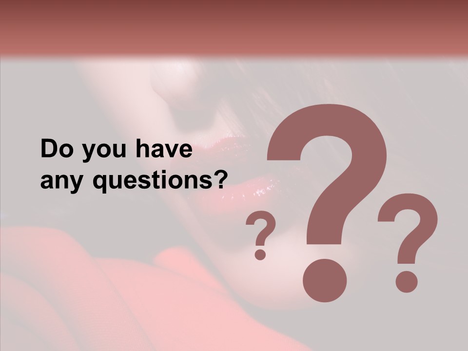 Expression Vogue Model PowerPoint Template