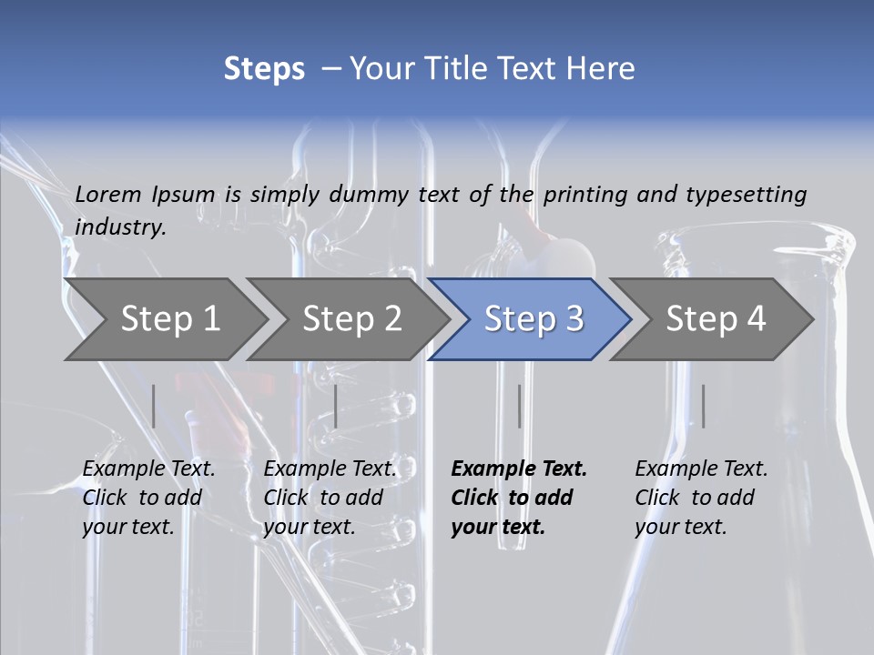 Pharmaceutical Clear Laboratory PowerPoint Template