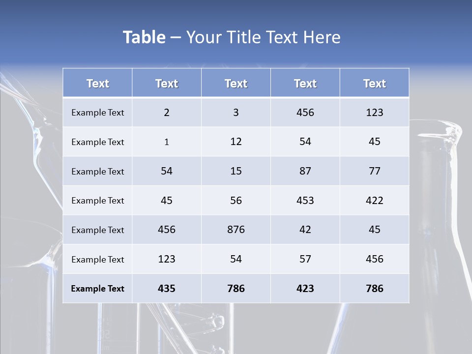 Pharmaceutical Clear Laboratory PowerPoint Template