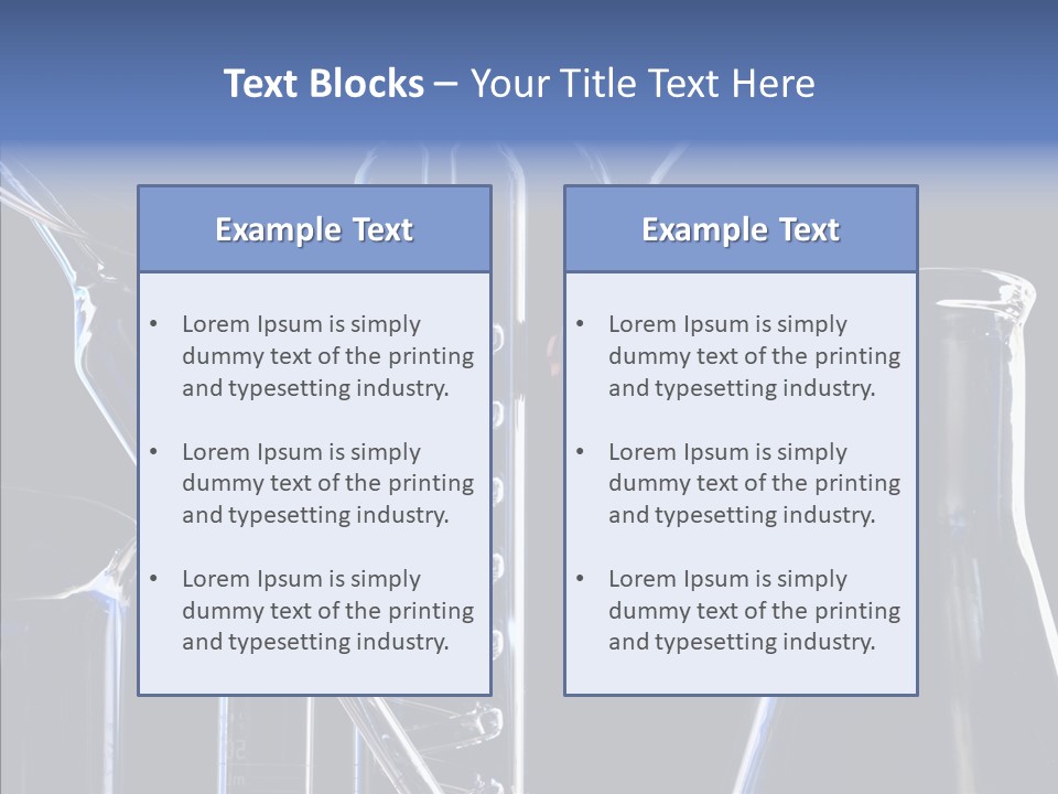 Pharmaceutical Clear Laboratory PowerPoint Template