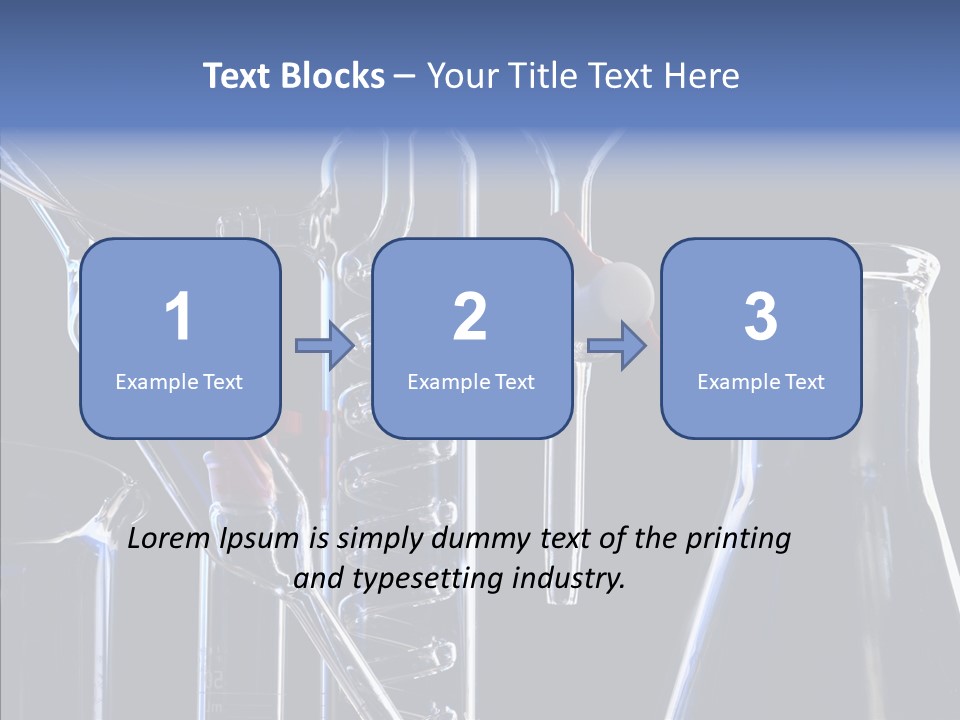 Pharmaceutical Clear Laboratory PowerPoint Template