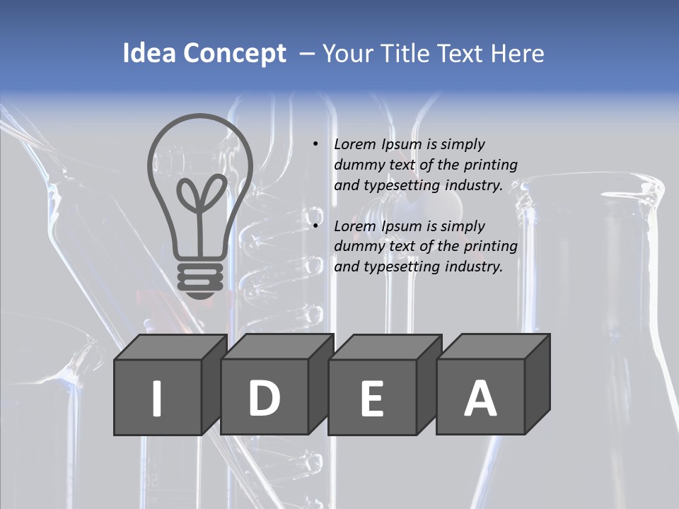 Pharmaceutical Clear Laboratory PowerPoint Template