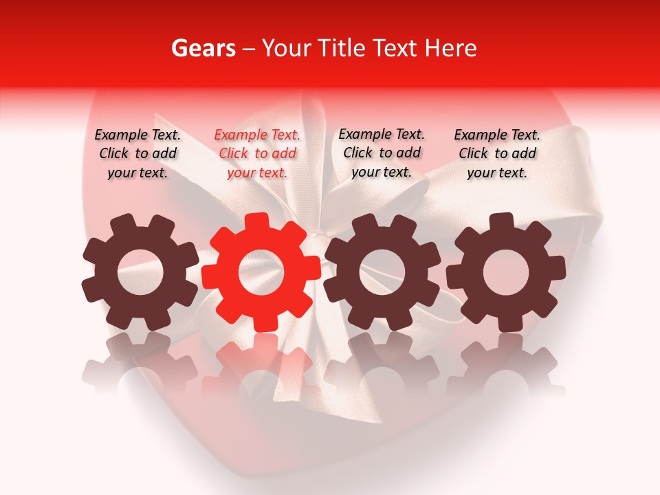 Seasonal Reflection Love PowerPoint Template