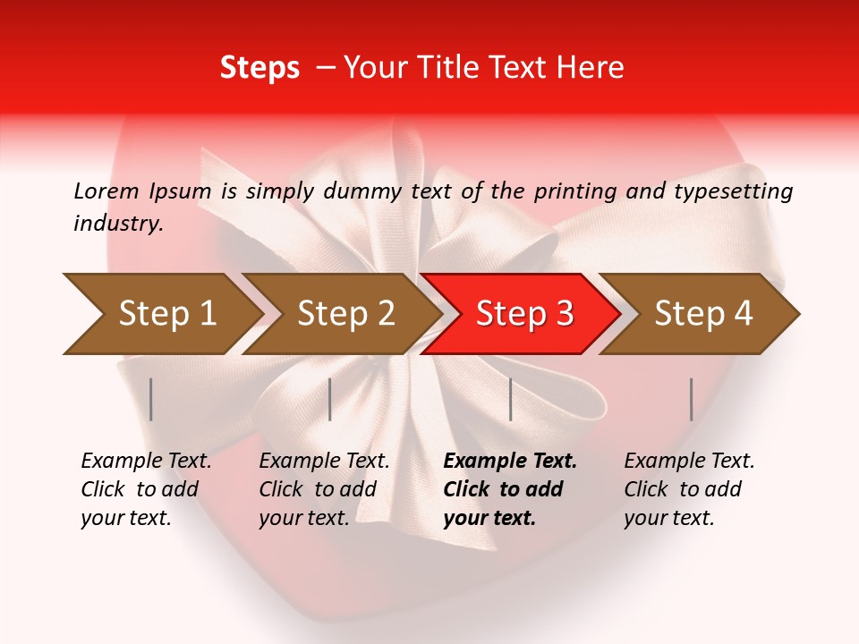 Seasonal Reflection Love PowerPoint Template