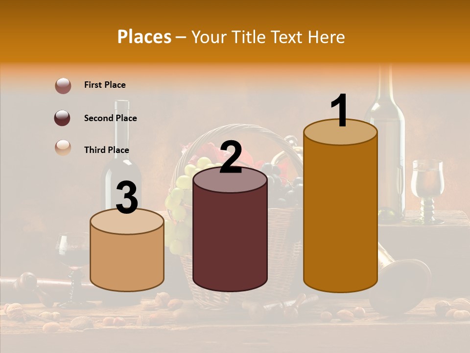 Wooden Wood Trumpet PowerPoint Template