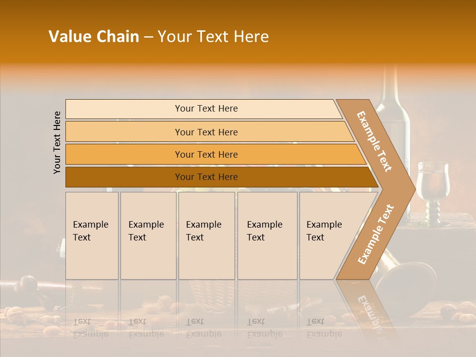 Wooden Wood Trumpet PowerPoint Template