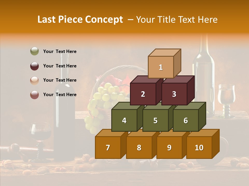 Wooden Wood Trumpet PowerPoint Template